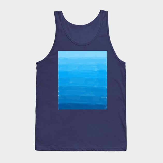 Blue Skies Ombre Tank Top by DanielleGensler